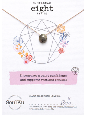 SoulKu Enneagram NK Pyrite - Eight