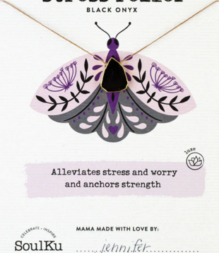 SoulKu Alchemy Necklace, Black Onyx