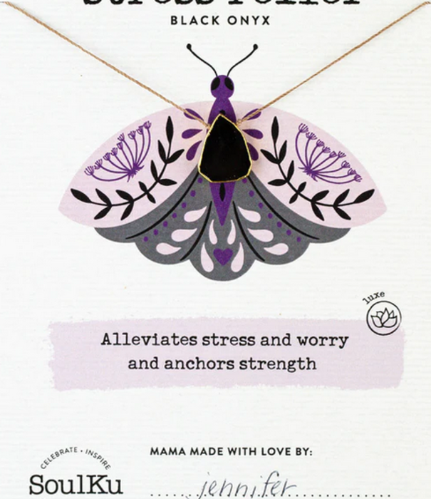 SoulKu Alchemy Necklace, Black Onyx