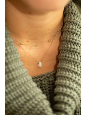 SoulKu Luxe Cocktail Necklace Ethiopian Opal - Amazing Mom