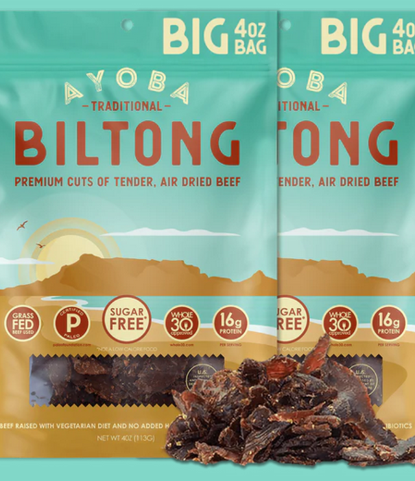 Ayoba Traditional Beef Biltong, 2oz
