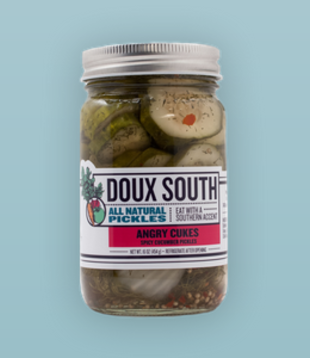 Doux South Angry Cukes, 16oz.