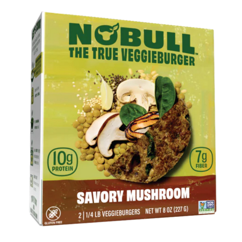 No Bull Burger, Savory Mushroom, 8oz