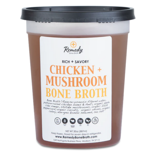 Remedy Chicken & Mushroom Bone Broth, 30oz