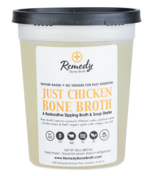 Remedy Just Chicken Bone Broth, 30oz