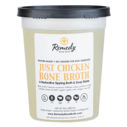 Remedy Just Chicken Bone Broth, 30oz