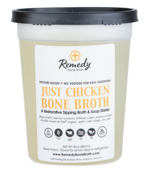 Remedy Just Chicken Bone Broth, 30oz