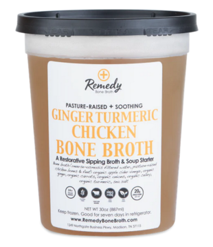 Remedy Ginger Turmeric Bone Broth, 30oz
