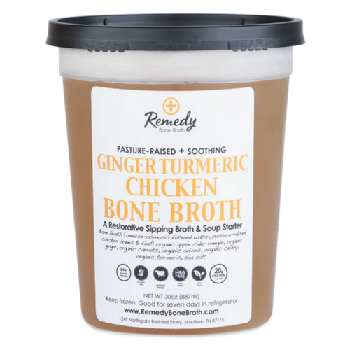 Remedy Ginger Turmeric Bone Broth, 30oz