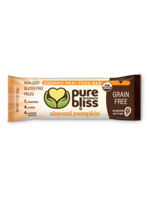 Pure Bliss Almond Pumpkin Bar, 1.7oz.