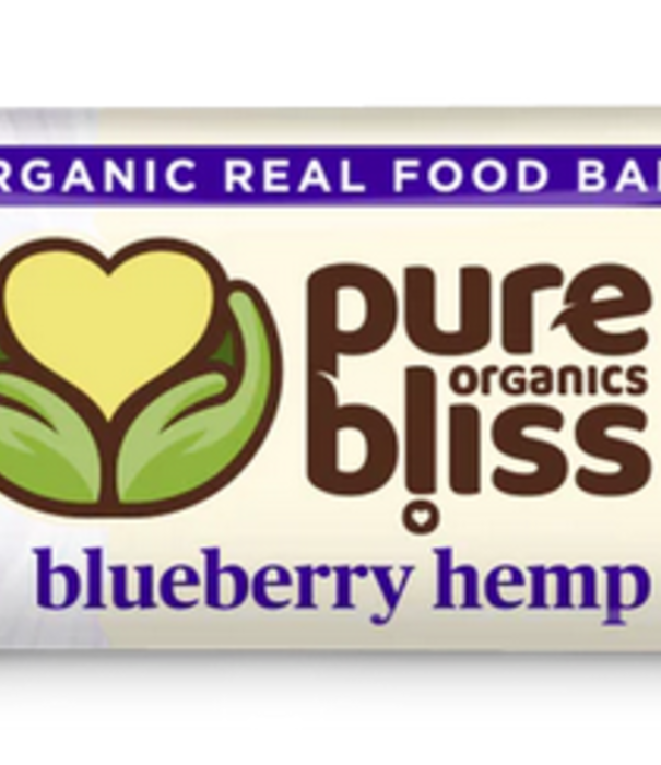 Pure Bliss Blueberry Hemp Bar, 1.7oz.