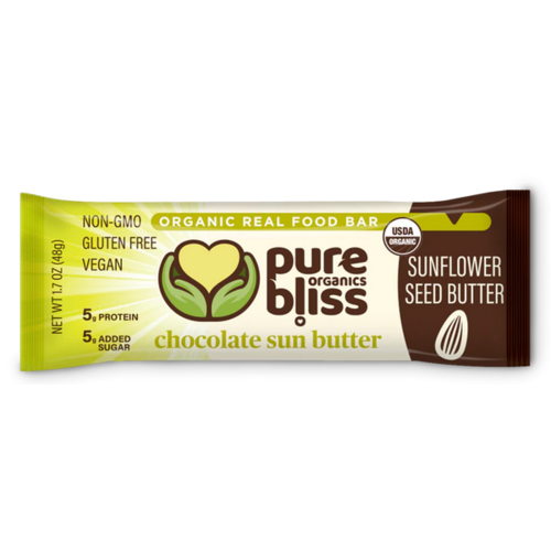 Pure Bliss Pure Bliss Organic Chocolate Sun Butter Energy Bar