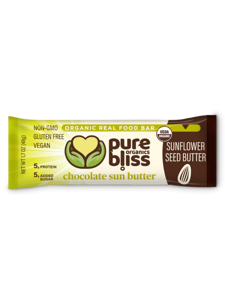 Pure Bliss Pure Bliss Organic Chocolate Sun Butter Energy Bar