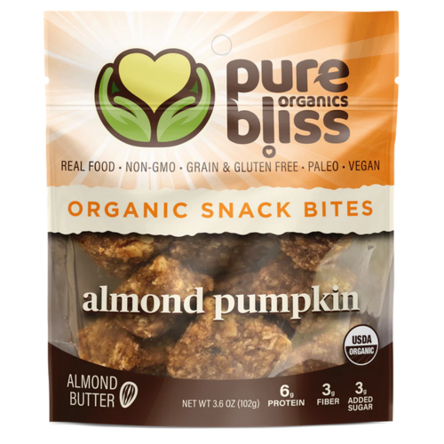 Pure Bliss Pure Bliss Organics Almond Pumpkin Bites, 4oz.