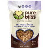 Pure Bliss Organics No Sugar Buzz Original Cashew Raisin, 12oz.