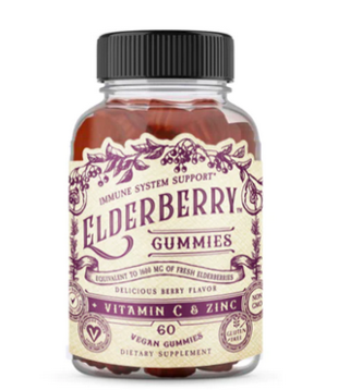 Roots and Leaves Elderberry Gummies 60ct