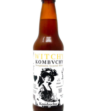 Witchy Kombvchy, Apricot Ginger Elixir, 12oz