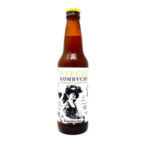 Witchy Kombvchy, Apricot Ginger Elixir, 12oz