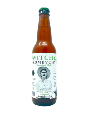 Witchy Kombvchy, Jalapeno Lemonade Elixir, with CBD 12oz