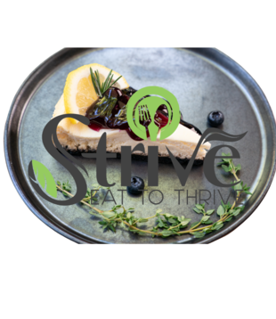 Strive Foods Raw Cheesecake, Blueberry-Lemon