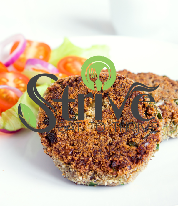 Strive Foods Sundried Tomato and Lentil Burger