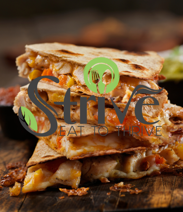 Strive Foods Enchilada Quesadillas