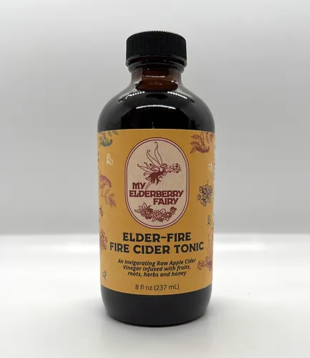 My Elderberry Fairy Fire Cider, Elder Fire, 8oz.
