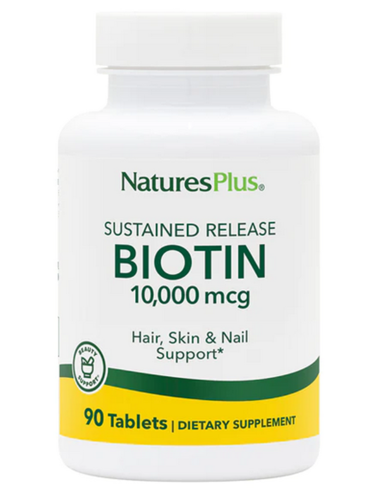 NATURE'S PLUS Nature's Plus Biotin 10mg, 90t.