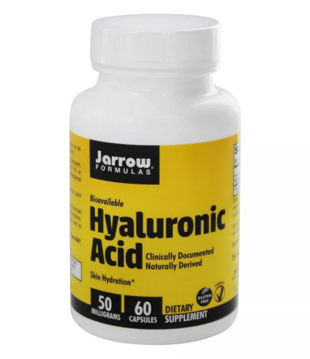 Jarrow Hyaluronic Acid 50mg, 120cp. DISCO