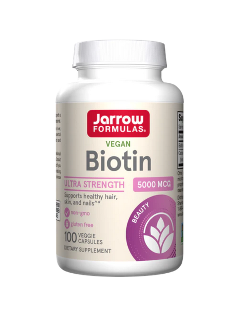 Jarrow Biotin 5000mcg, 100cp