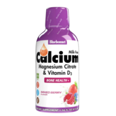 Bluebonnet Liquid Calcium Mag Citrate, Mixed Berry, 16oz.