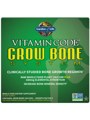 Garden of Life GoL Vitamin Code Grow Bone System