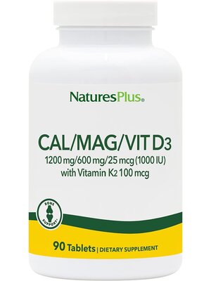 Natures Plus Cal/Mag with D3/K2, 90t