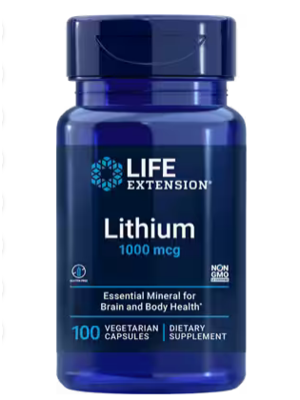 Life Extension Life Extension Lithium, 100cp