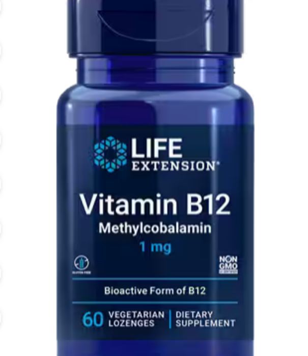 Life Extension B12 Methylcobalamin, 60vl