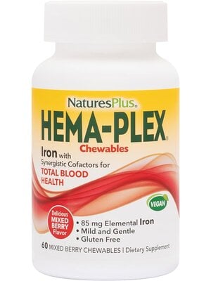 NATURE'S PLUS Nature's Plus Hema-Plex Chewables 60ct