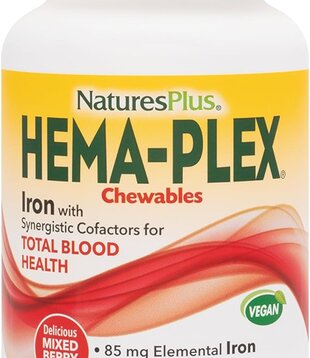 Nature's Plus Hema-Plex Chewables 60ct