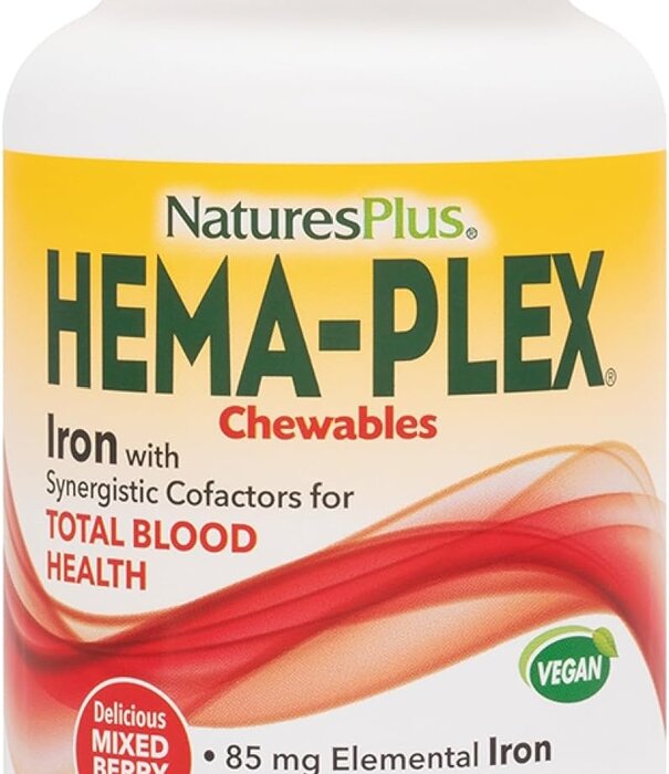 NATURE'S PLUS Nature's Plus Hema-Plex Chewables 60ct