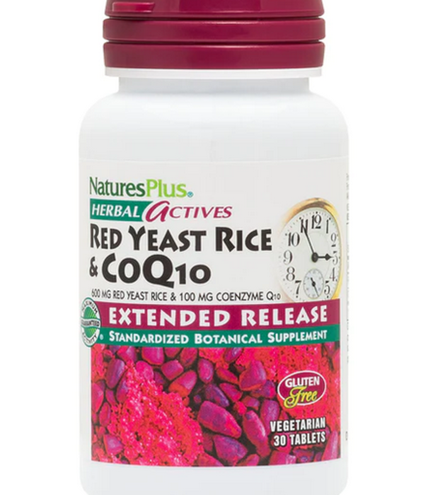 NATURE'S PLUS Nature's Plus Red Yeast Rice 600mg/CoQ10 100mg, 30t.