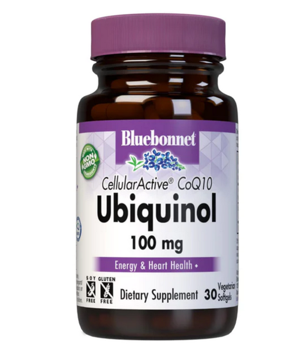 Bluebonnet CoQ10 Ubiquinol 100mg 30sg
