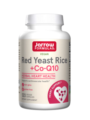 Jarrow Red Yeast Rice + CoQ10 600mg, 120vc.