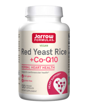 Jarrow Red Yeast Rice + CoQ10 1200mg, 120vc.