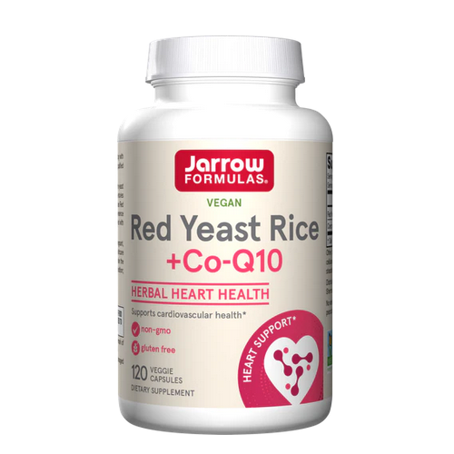 Jarrow Red Yeast Rice + CoQ10 600mg, 120vc.