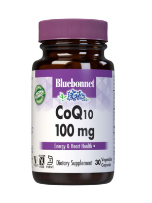 Bluebonnet CoQ10 100mg, 30vc.