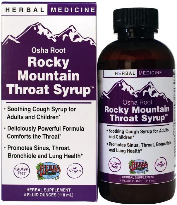 Herbs Etc. Herbs Etc. Rocky Mountain Throat Syrup 4oz