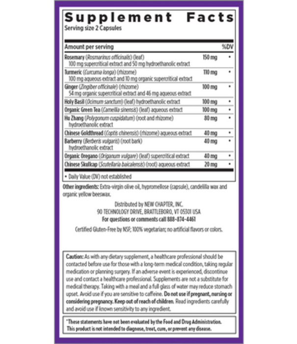 NEW CHAPTER New Chapter Zyflamend Whole Body, 60vc