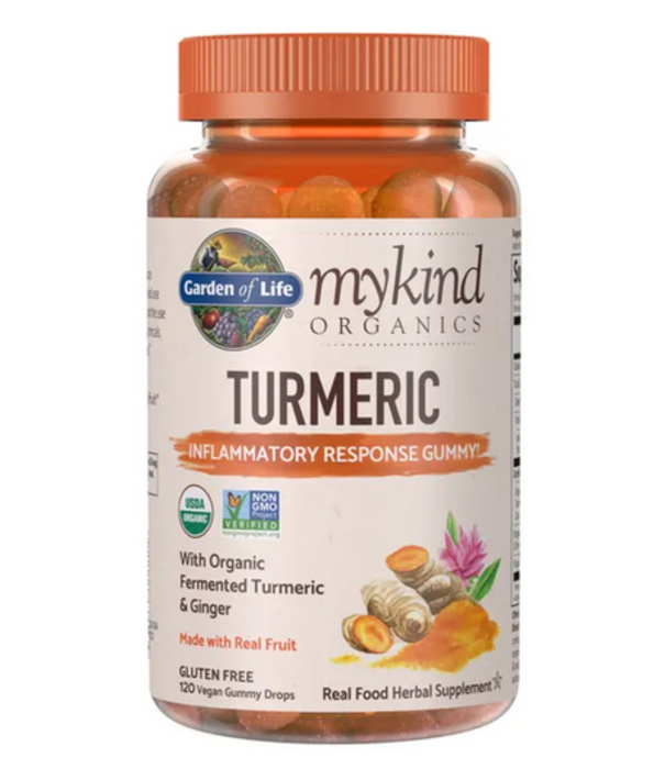 GoL myKIND Organics Herbal Turmeric Gummies, 120ct