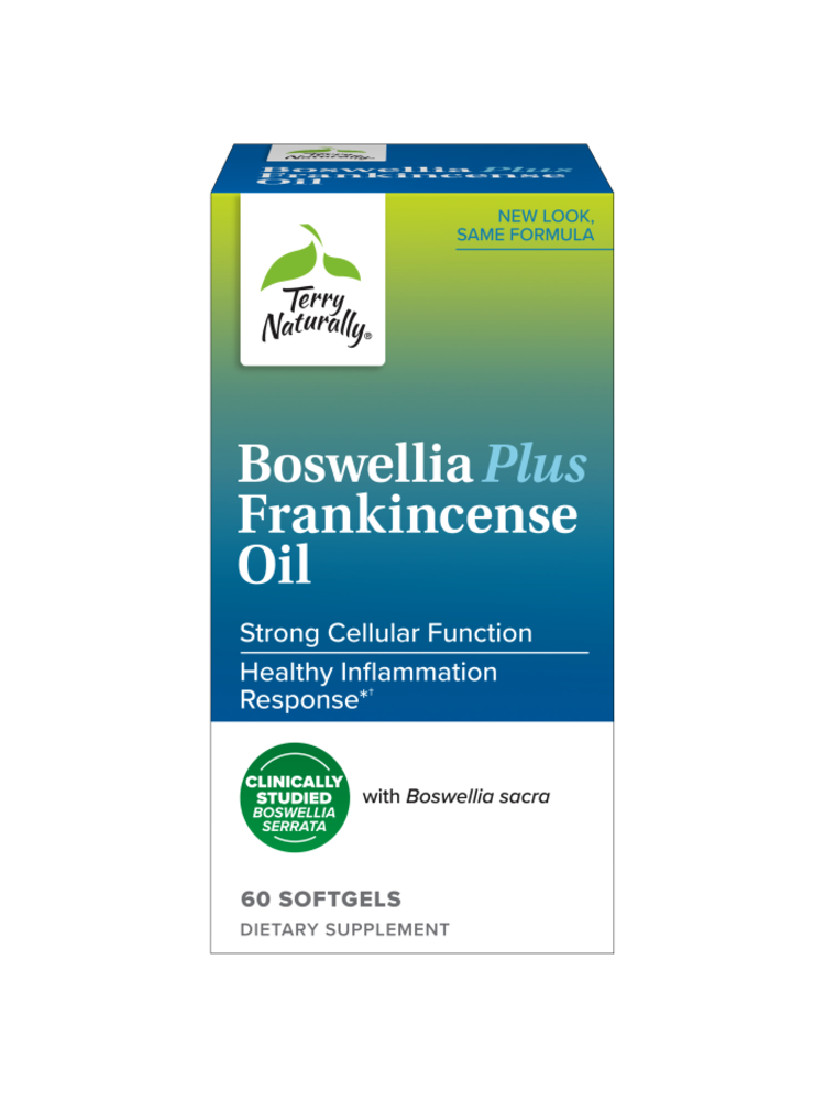 Terry Naturally BosMed + Boswellia w/Frankincense Oil, 60sg