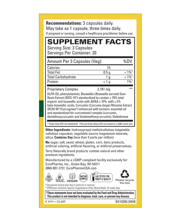 Terry Naturally Curamin, 21cp