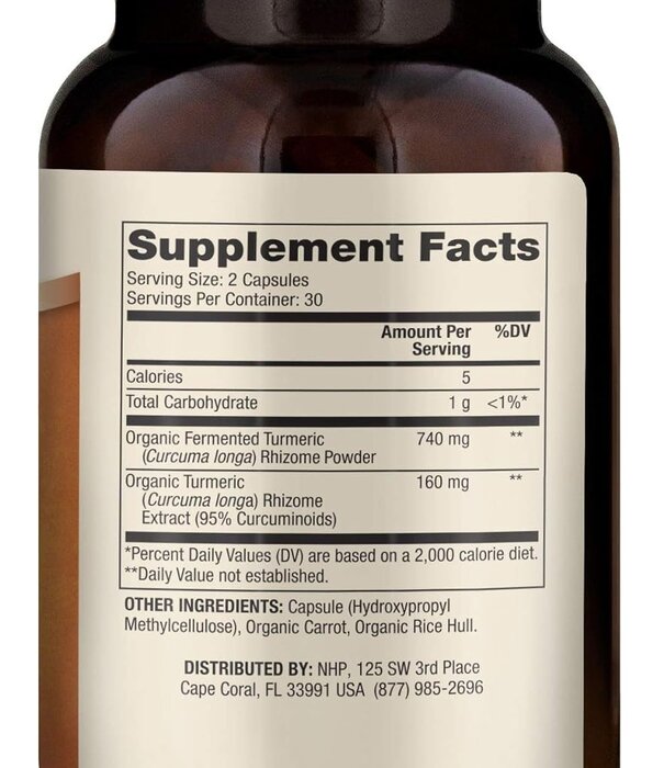 Dr. Mercola Fermented Turmeric 60ct